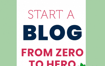 How to start a blog from zero to hero
